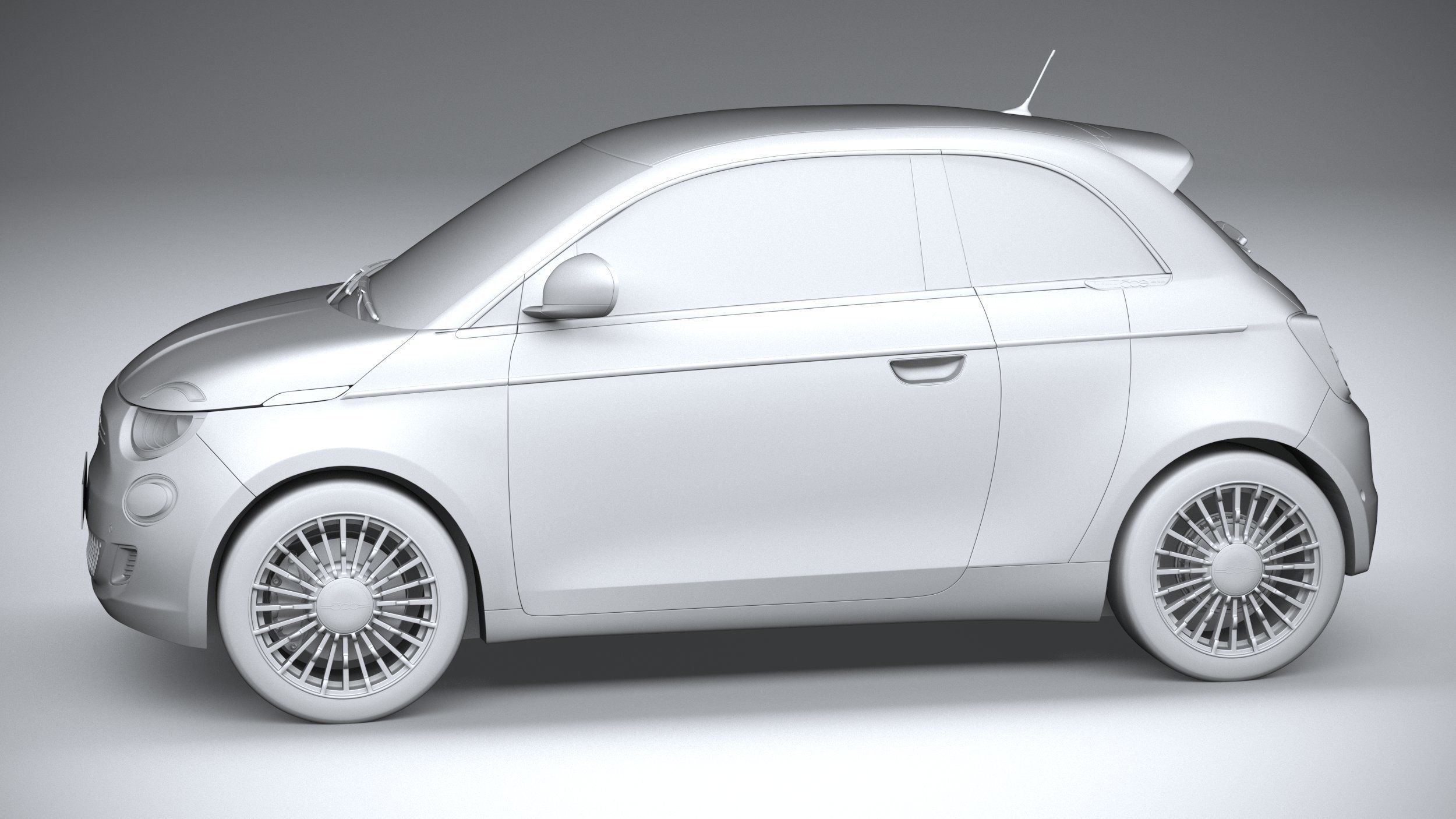 Fiat 500 3-1 2021 3D model_22
