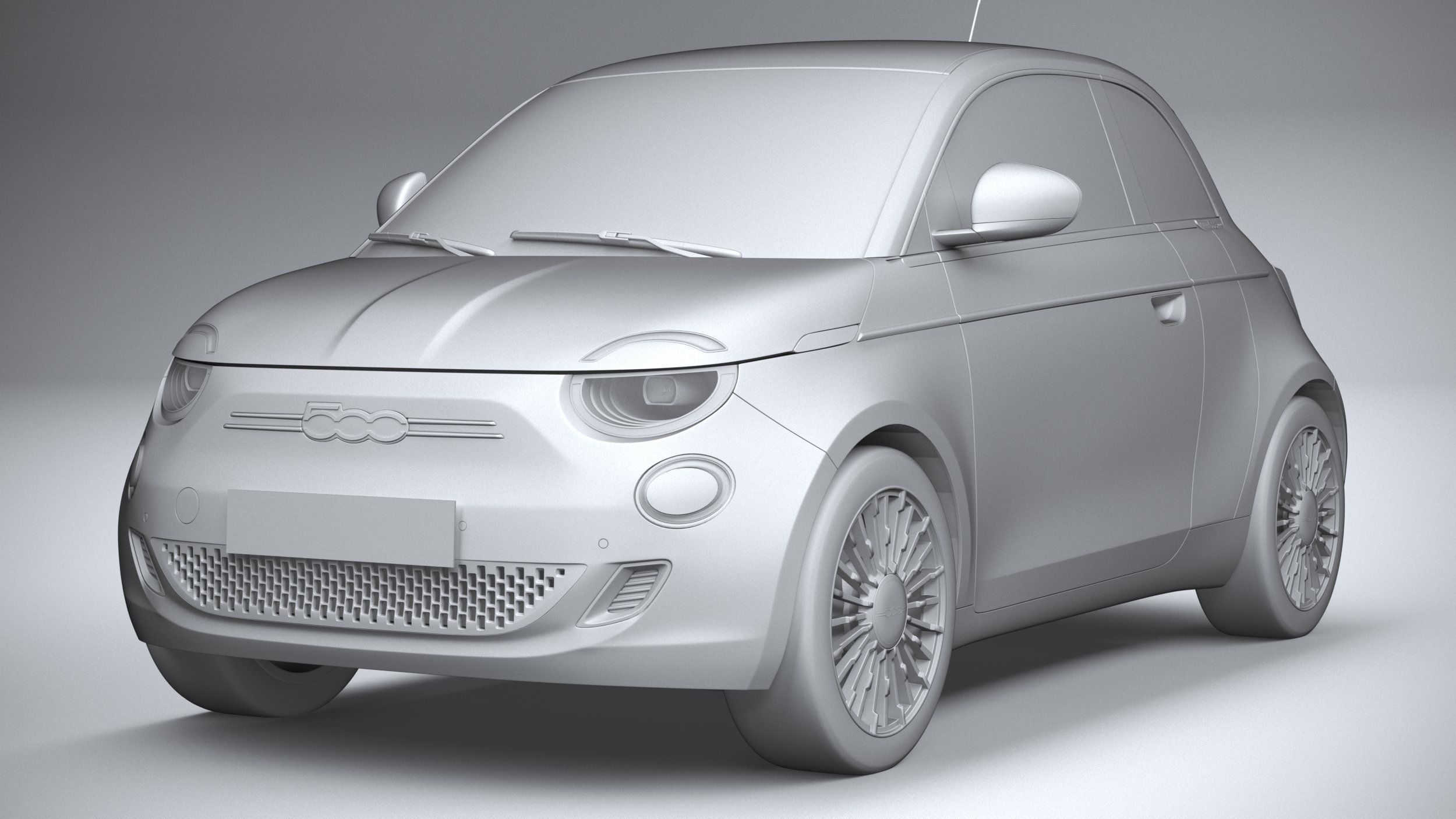 Fiat 500 3-1 2021 3D model_20