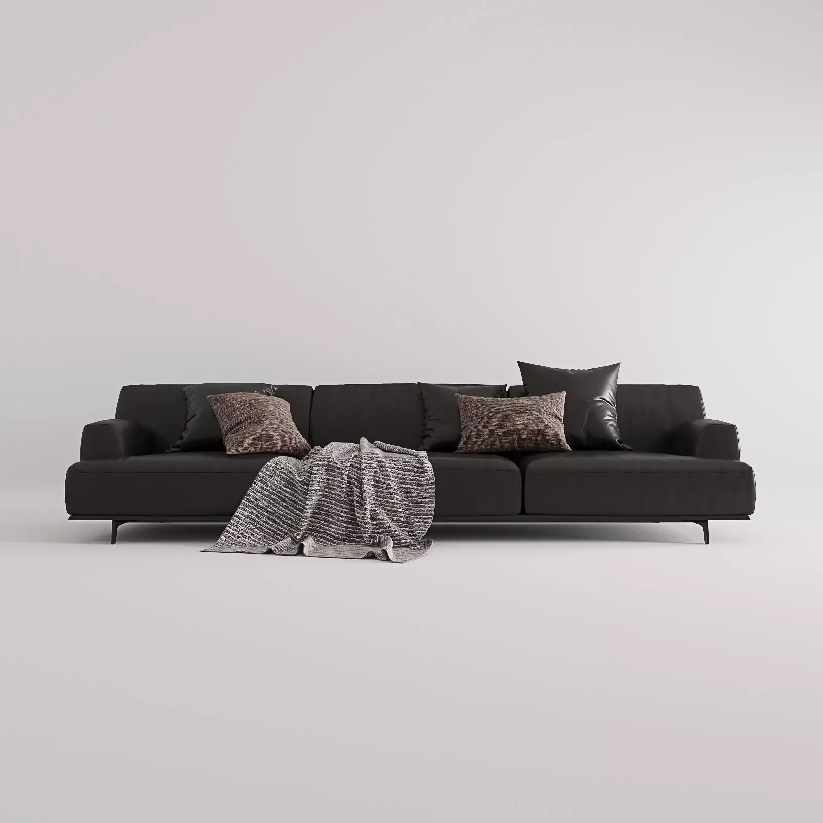 Tribeca Leather Sofa 3D model