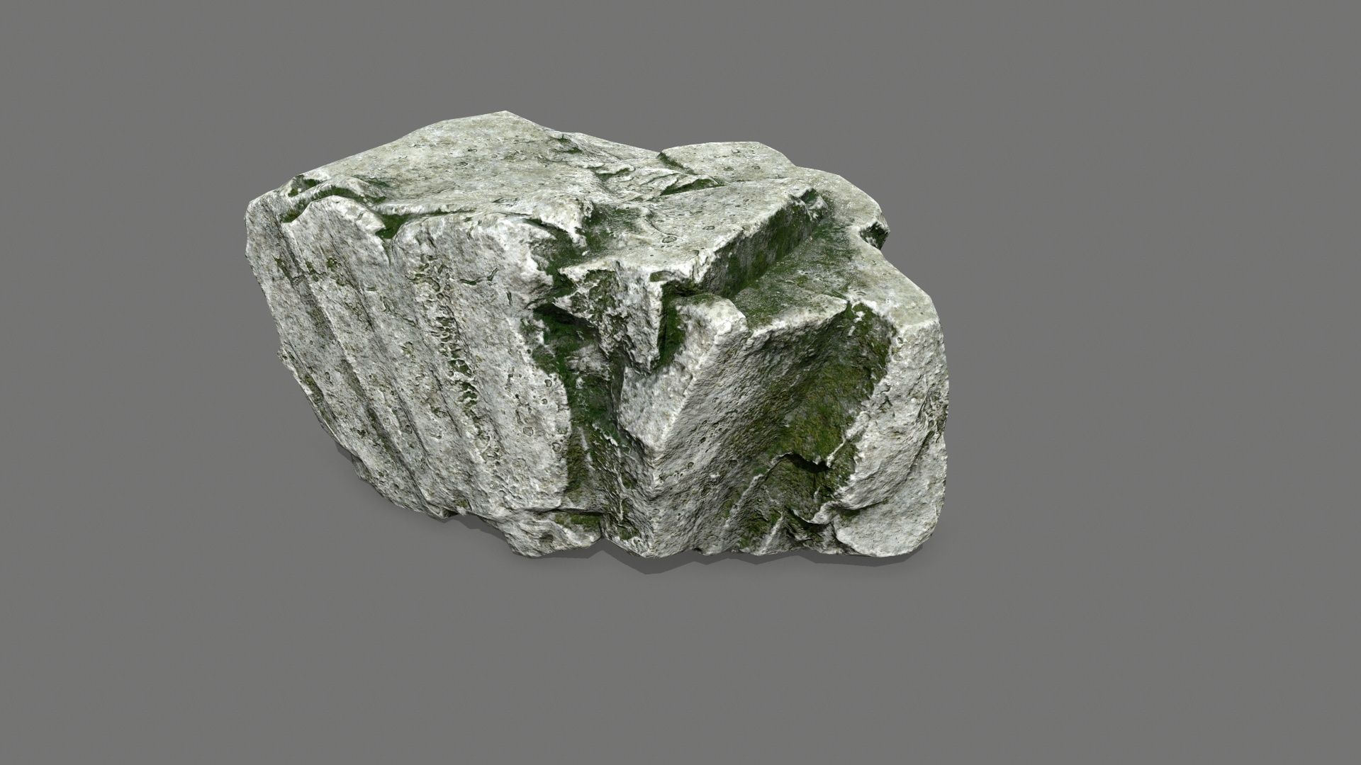 rocks rock Low-poly 3D model_14
