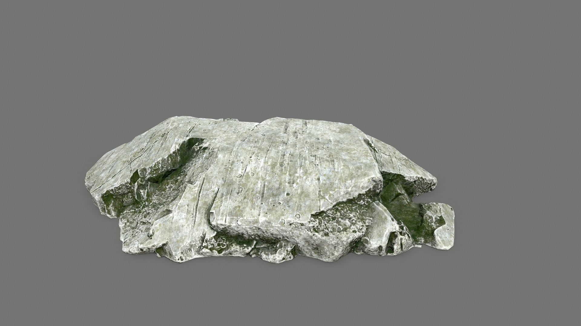 rocks rock Low-poly 3D model_12