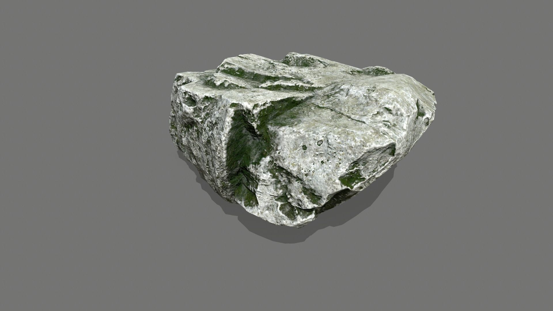 rocks rock Low-poly 3D model_15