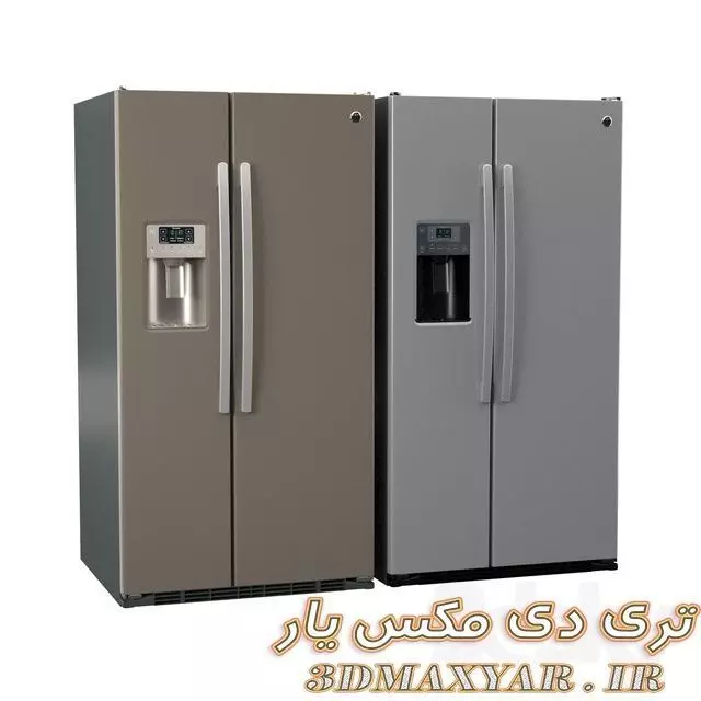 New twin refrigerator Free 3D model