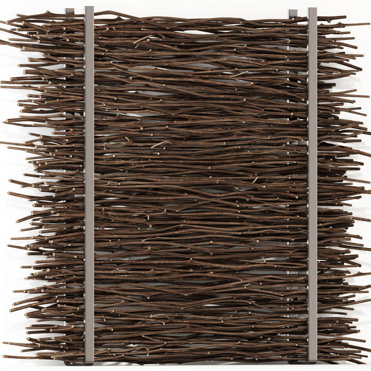 Firewood thin branch decor n1  3D model_8