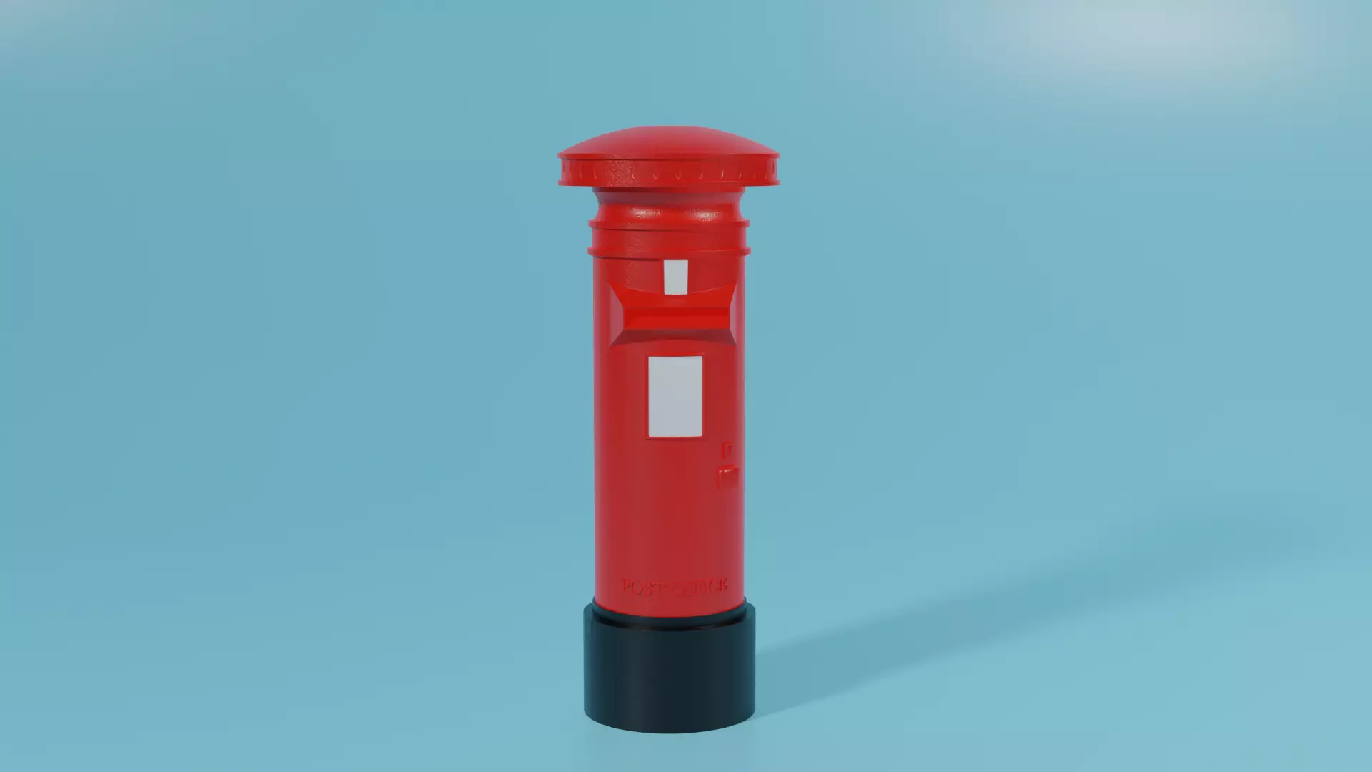 Post Office Mail Box 3D model_0