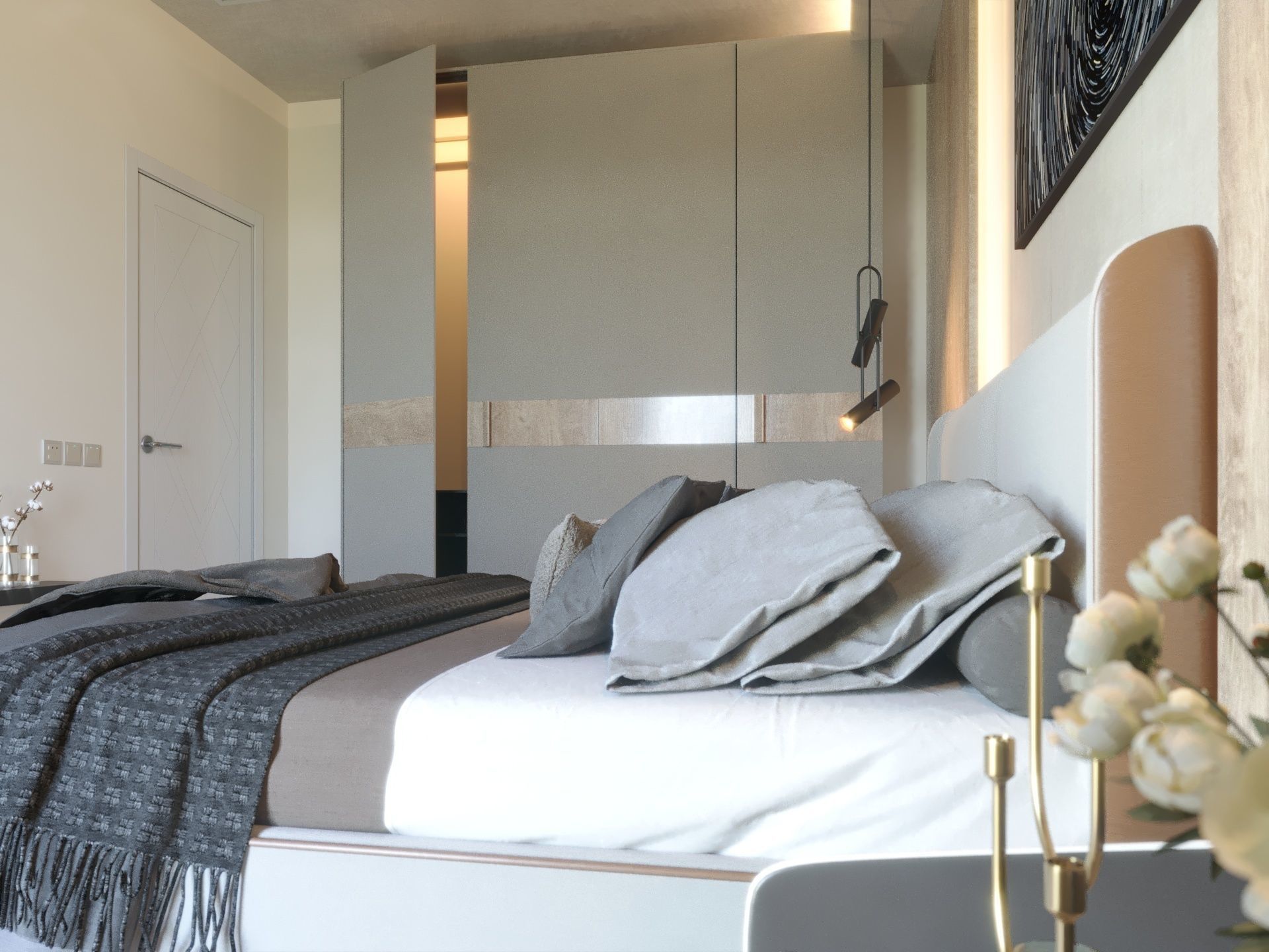 master bedroom 3D model_1