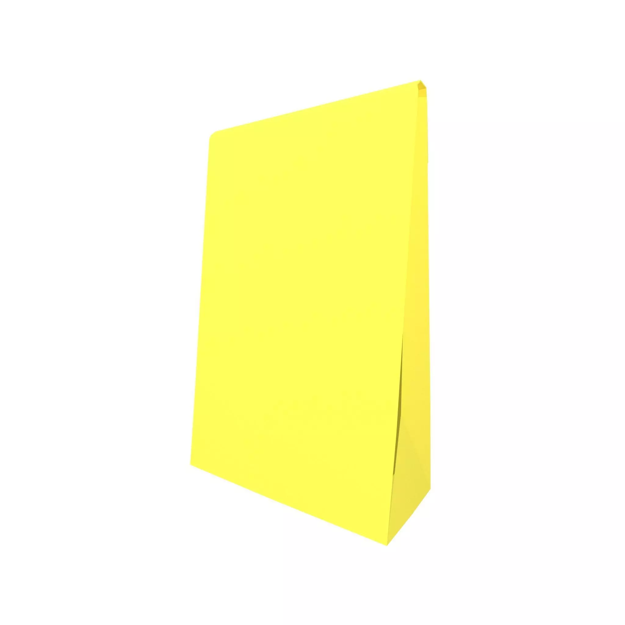 Paper Bag v2 003 Low-poly 3D model_0