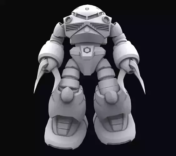 Gundam mobile suit MSM07 ZGOK model