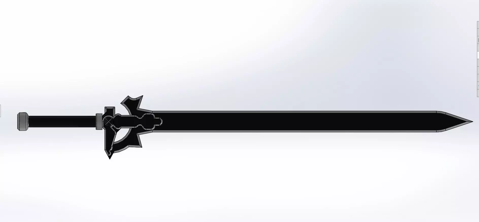 Elucidator-SAO 1 to1 3D print model 3D print model_0