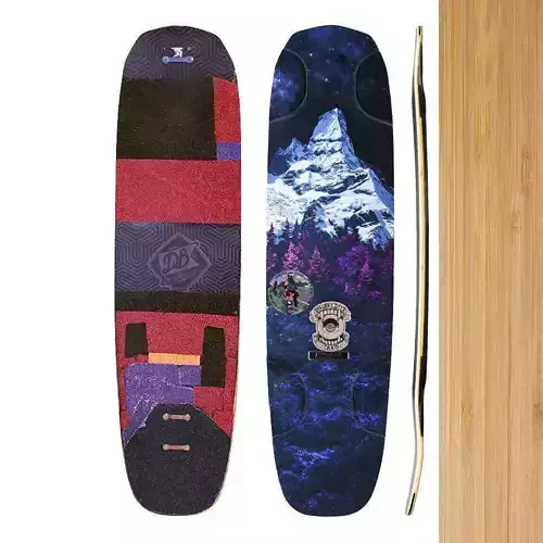 Skate Longboard Photorealisic 