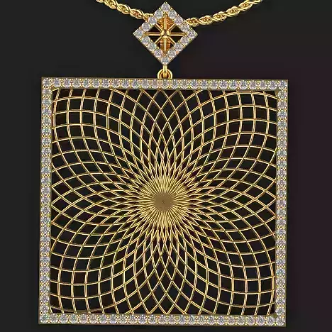 Ultra vision Square pendant