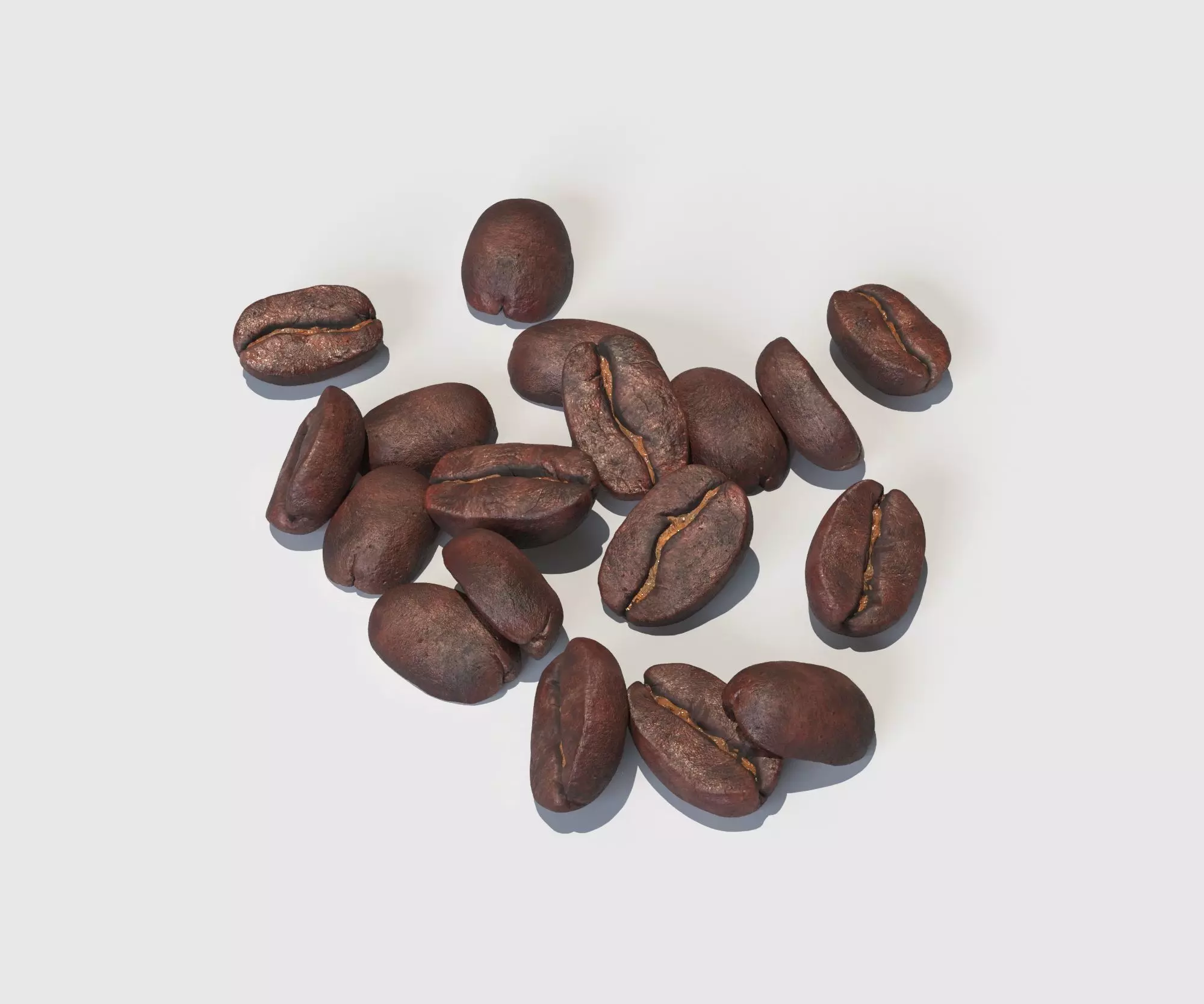 Coffee Beans 3D model