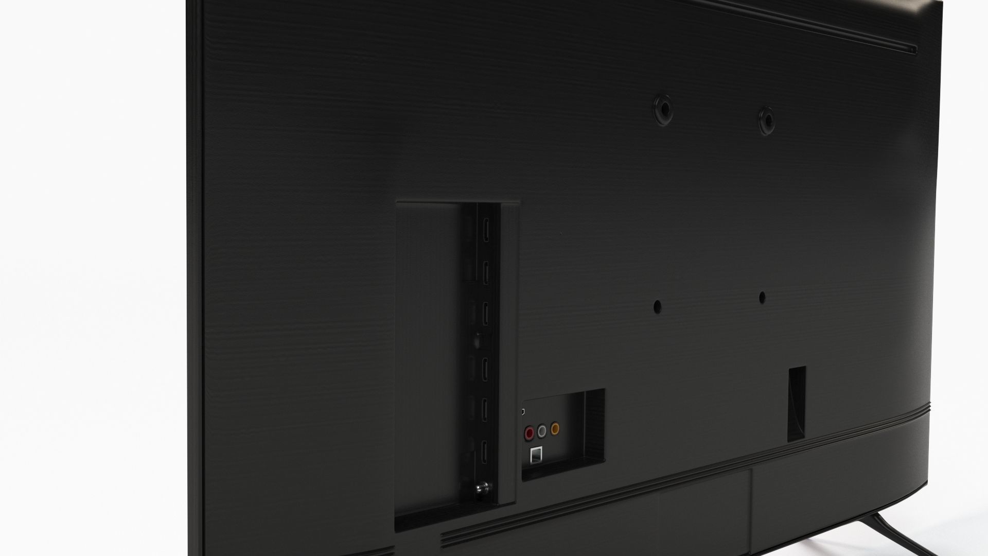 Samsung 55 Inchi Q60T QLED 4K Smart TV 3D model_2