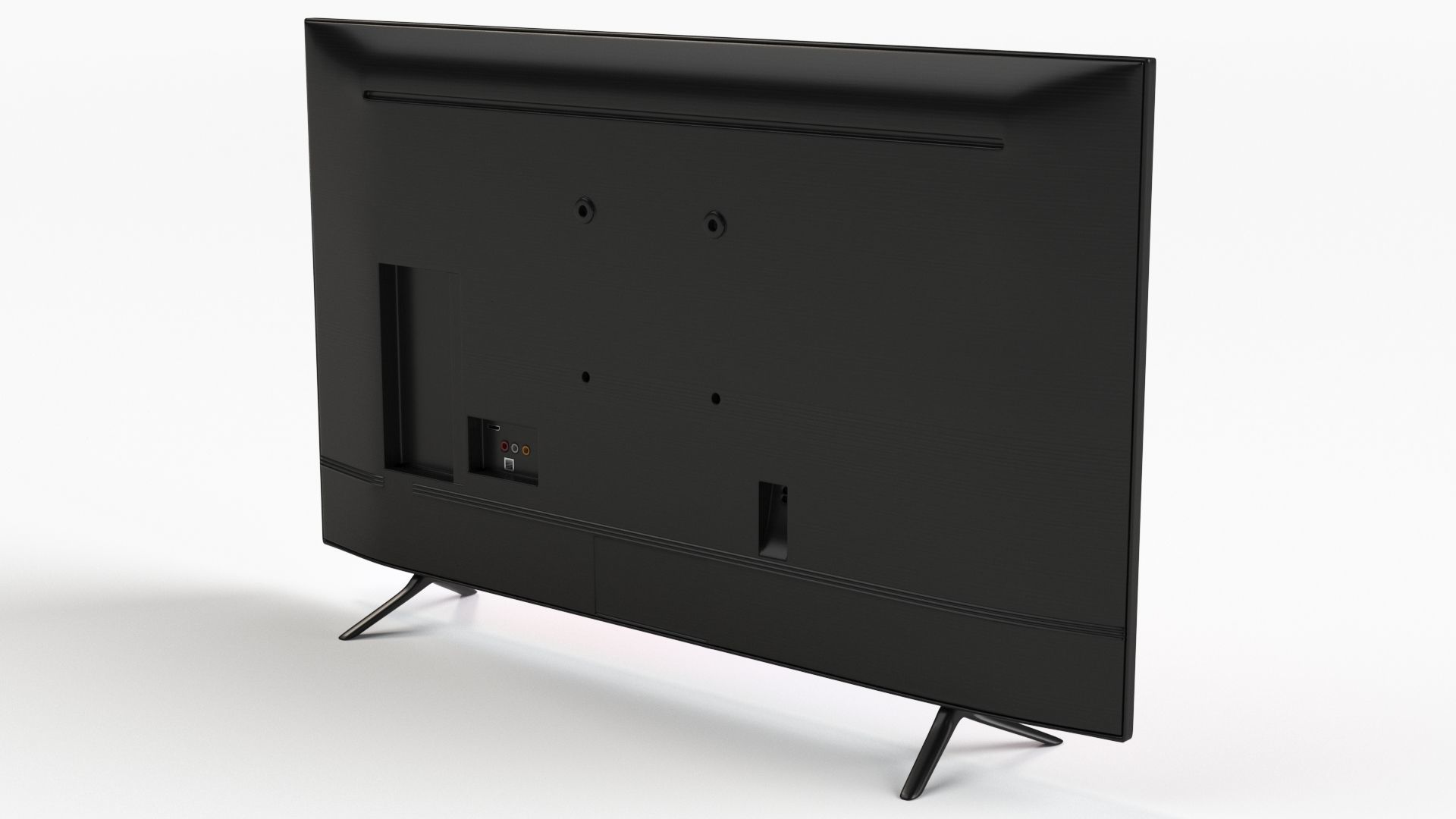 Samsung 55 Inchi Q60T QLED 4K Smart TV 3D model_12