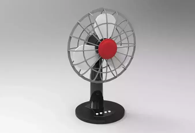 Fan 3D Model