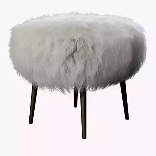Mongolian Lamb chair