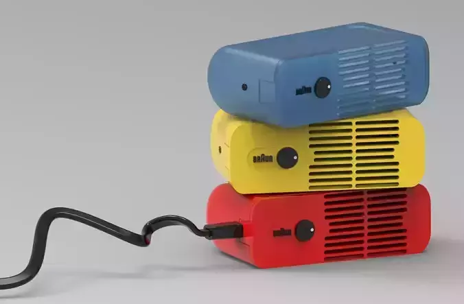 Braun HLD4 Hair dryer 1970