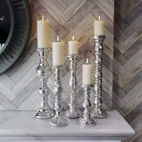 Decorative candleholders