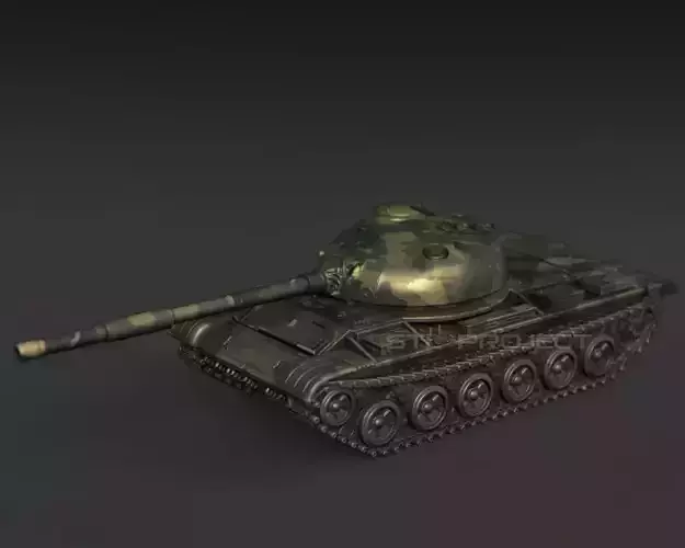 Tank T-54 Free 3D print model