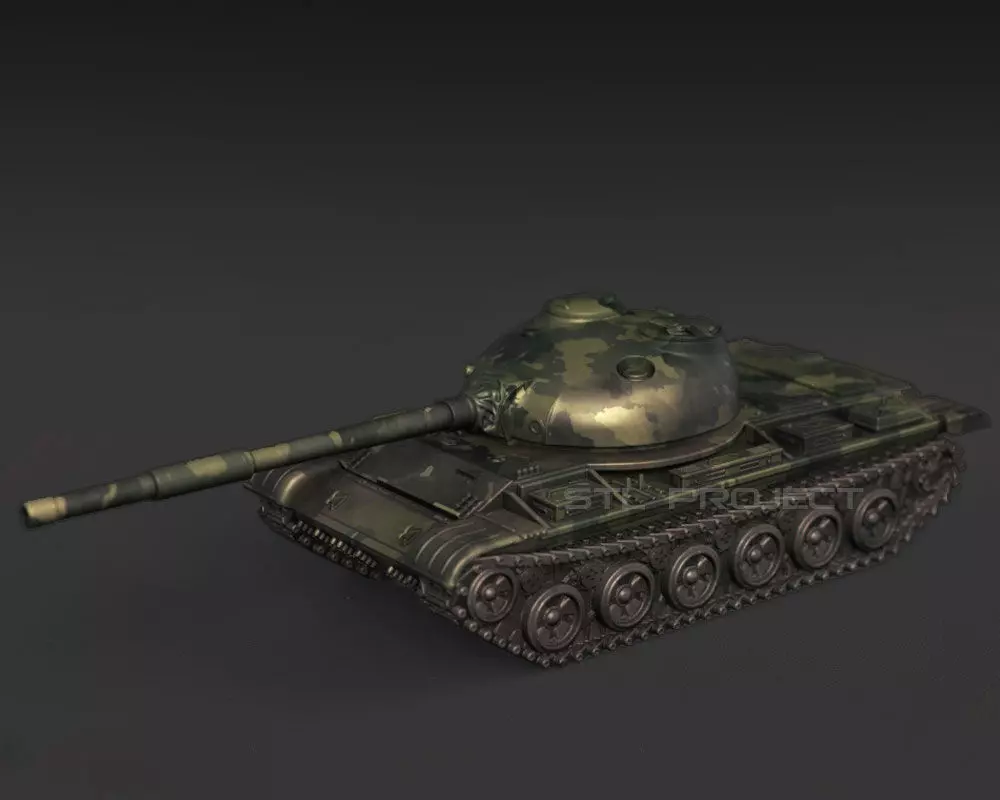 Tank T-54 Free 3D print model