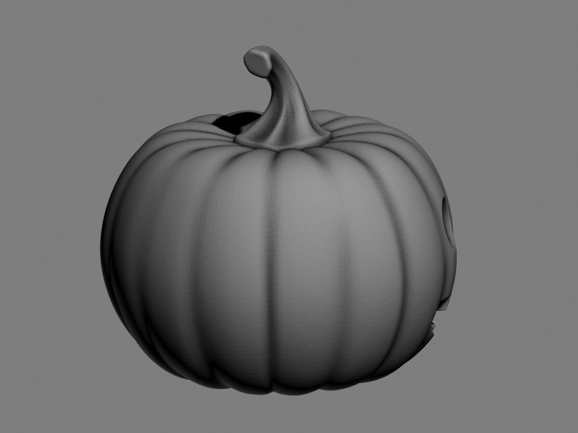 halloween pumpkin 03 3D print model_10