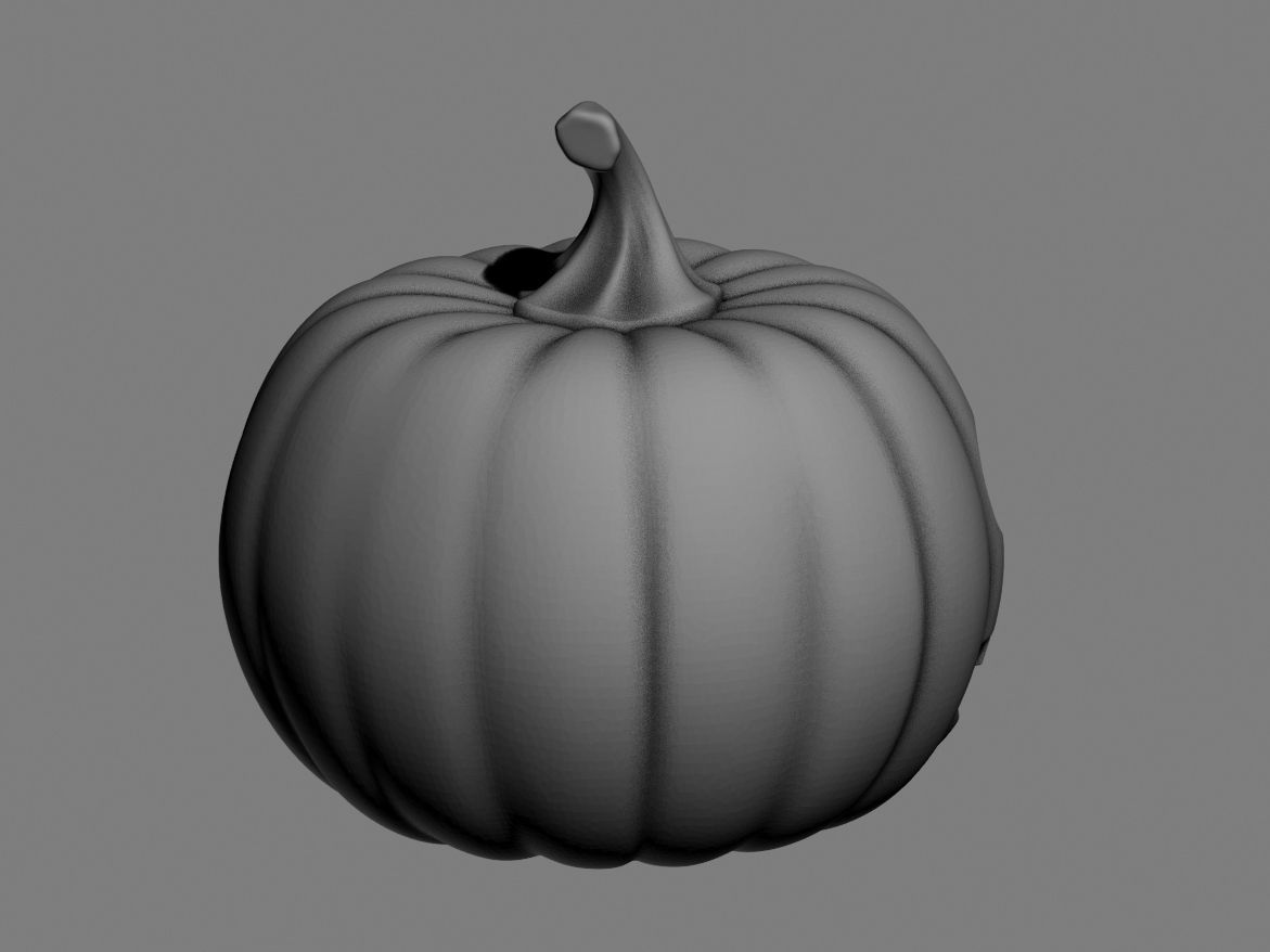 halloween pumpkin 03 3D print model_11