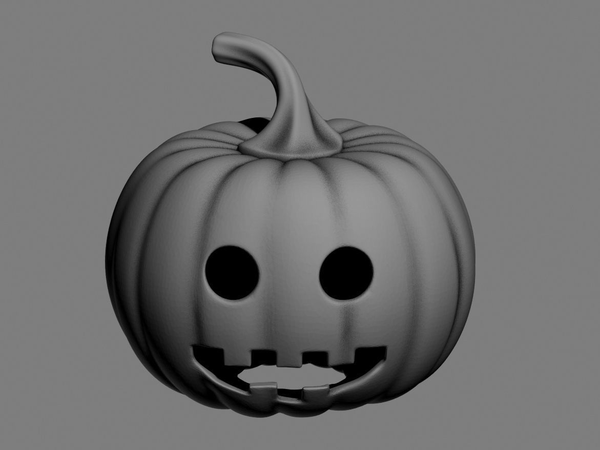 halloween pumpkin 03 3D print model_39