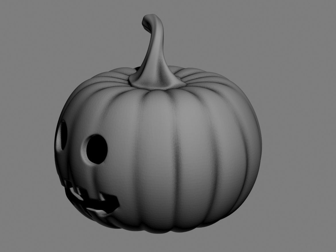 halloween pumpkin 03 3D print model_33