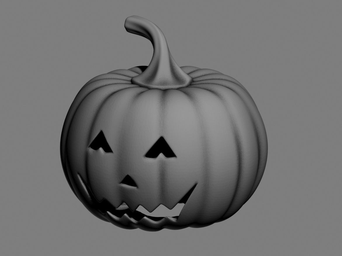 halloween pumpkin 02 3D print model_37