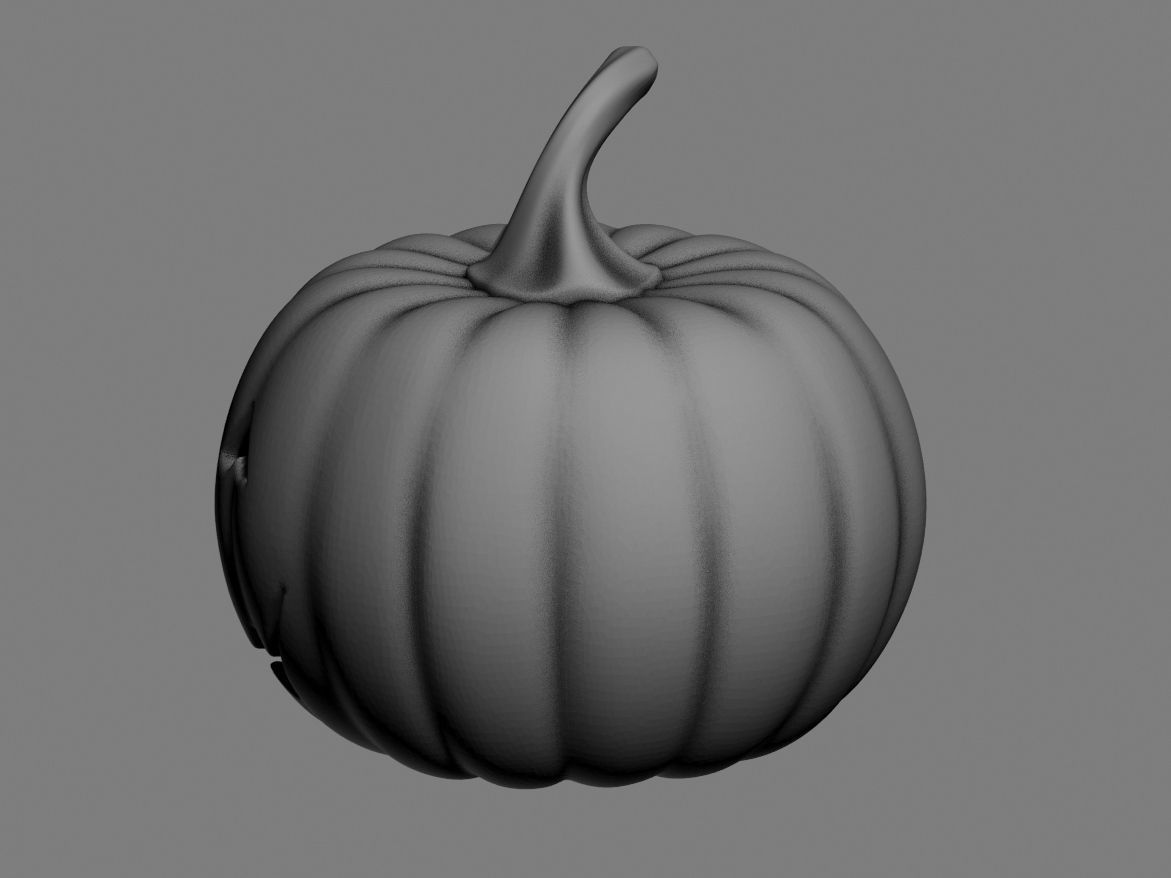 halloween pumpkin 02 3D print model_29