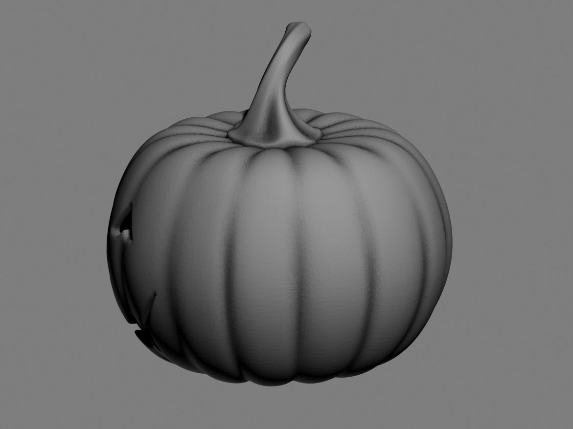 halloween pumpkin 02 3D print model_30