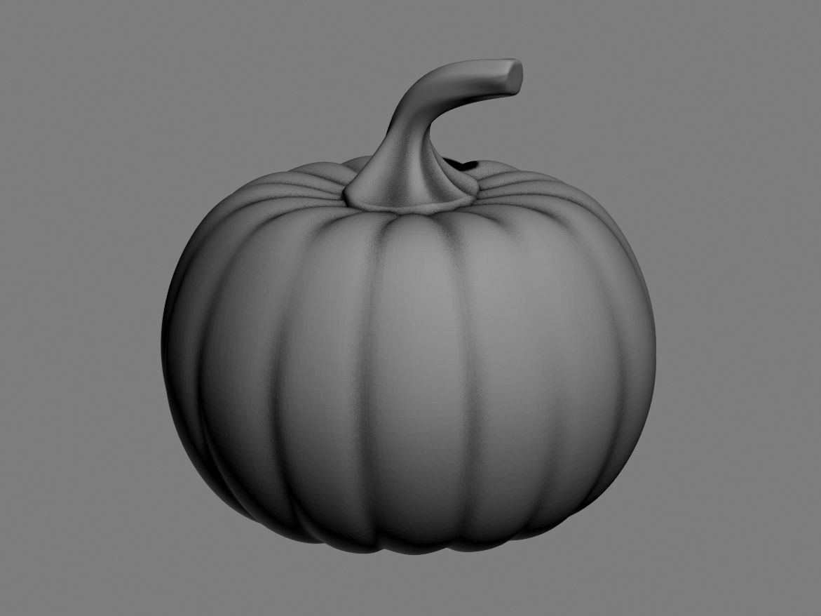 halloween pumpkin 02 3D print model_20