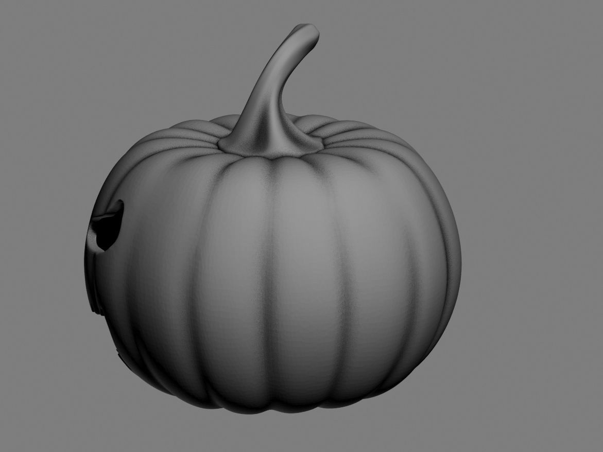 halloween pumpkin 04 3D print model_29