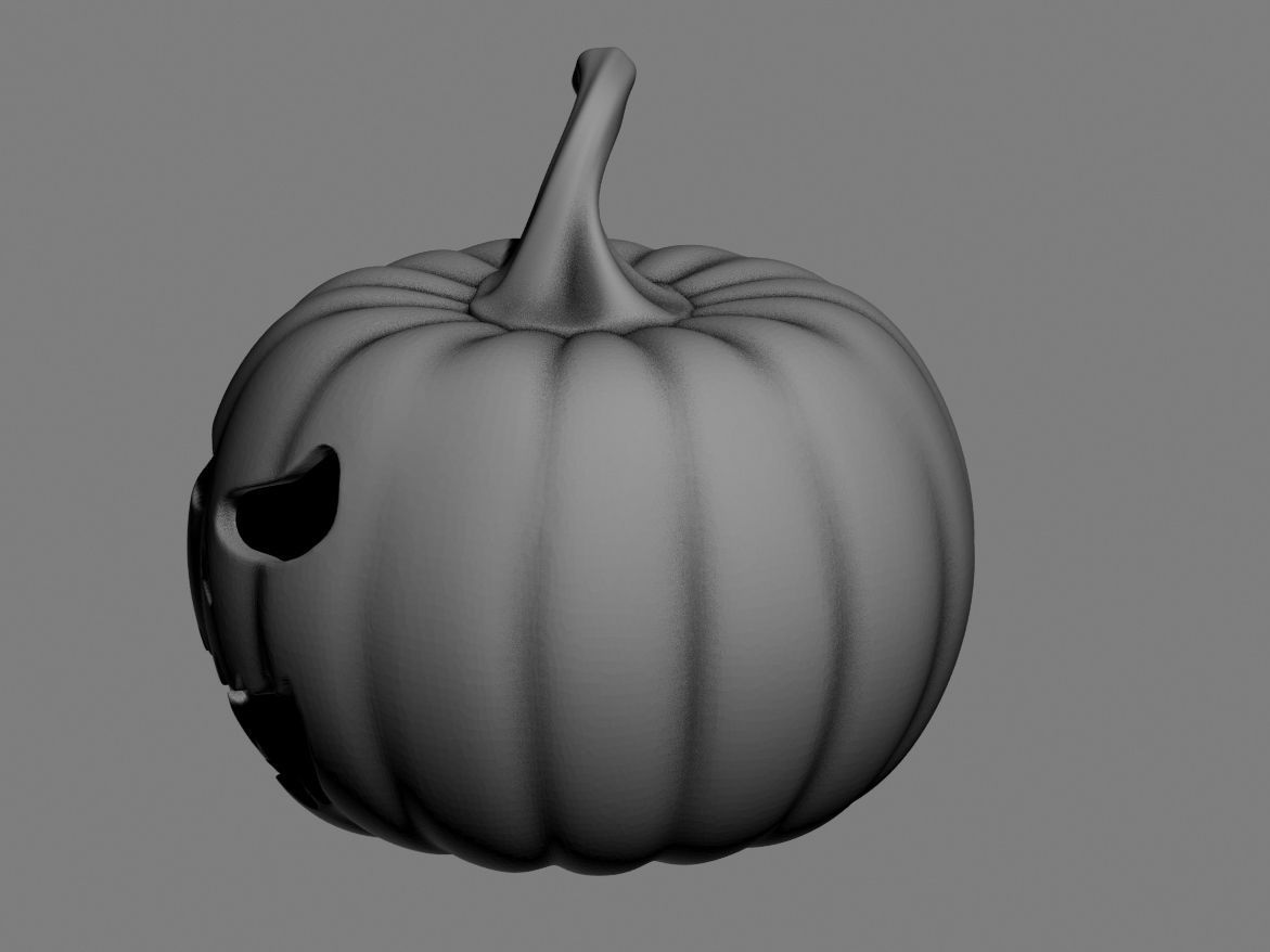 halloween pumpkin 04 3D print model_31