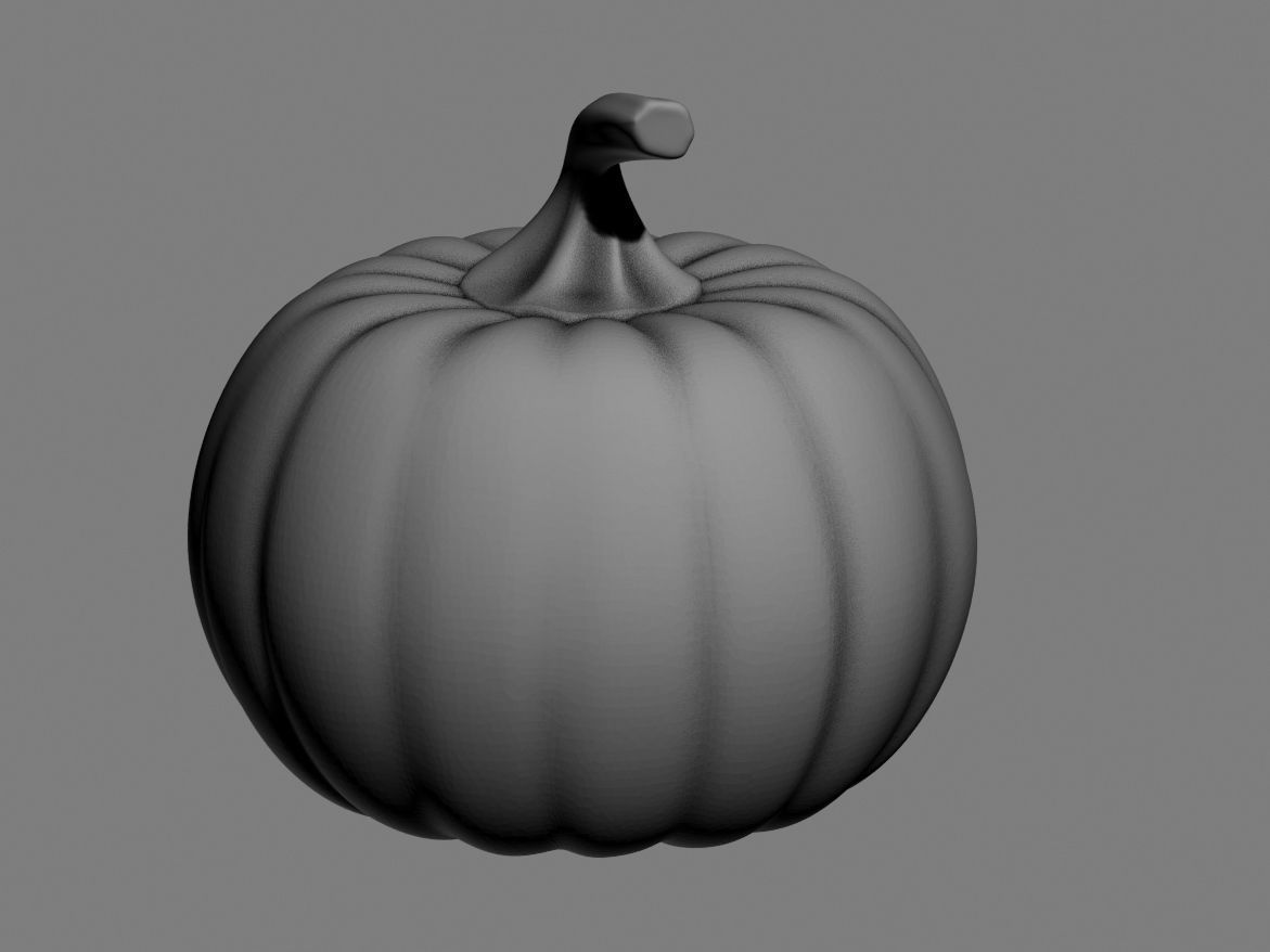 halloween pumpkin 04 3D print model_15