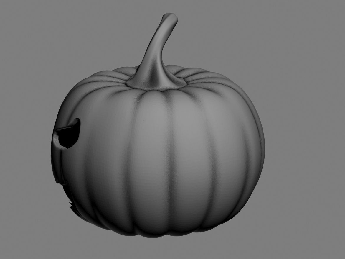 halloween pumpkin 04 3D print model_30