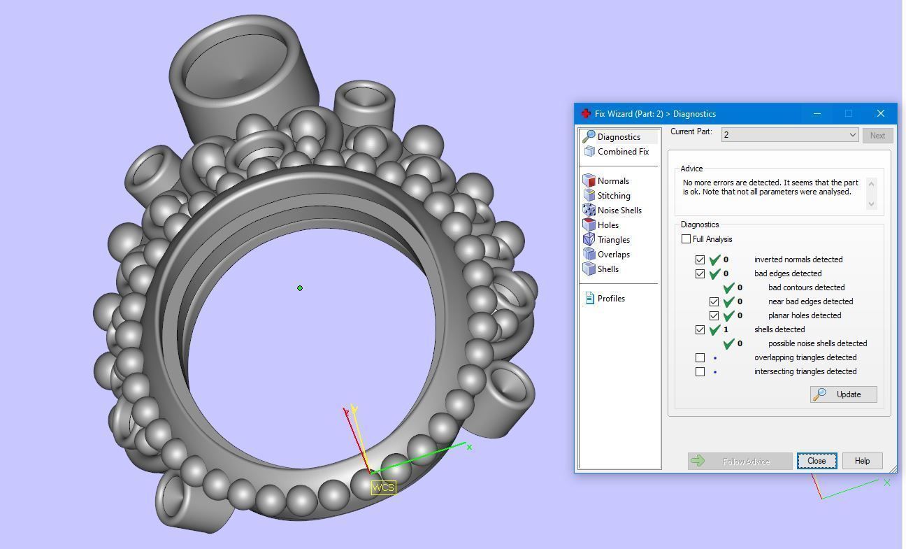 RING FACE ANGEL N - 166 3D print model_21