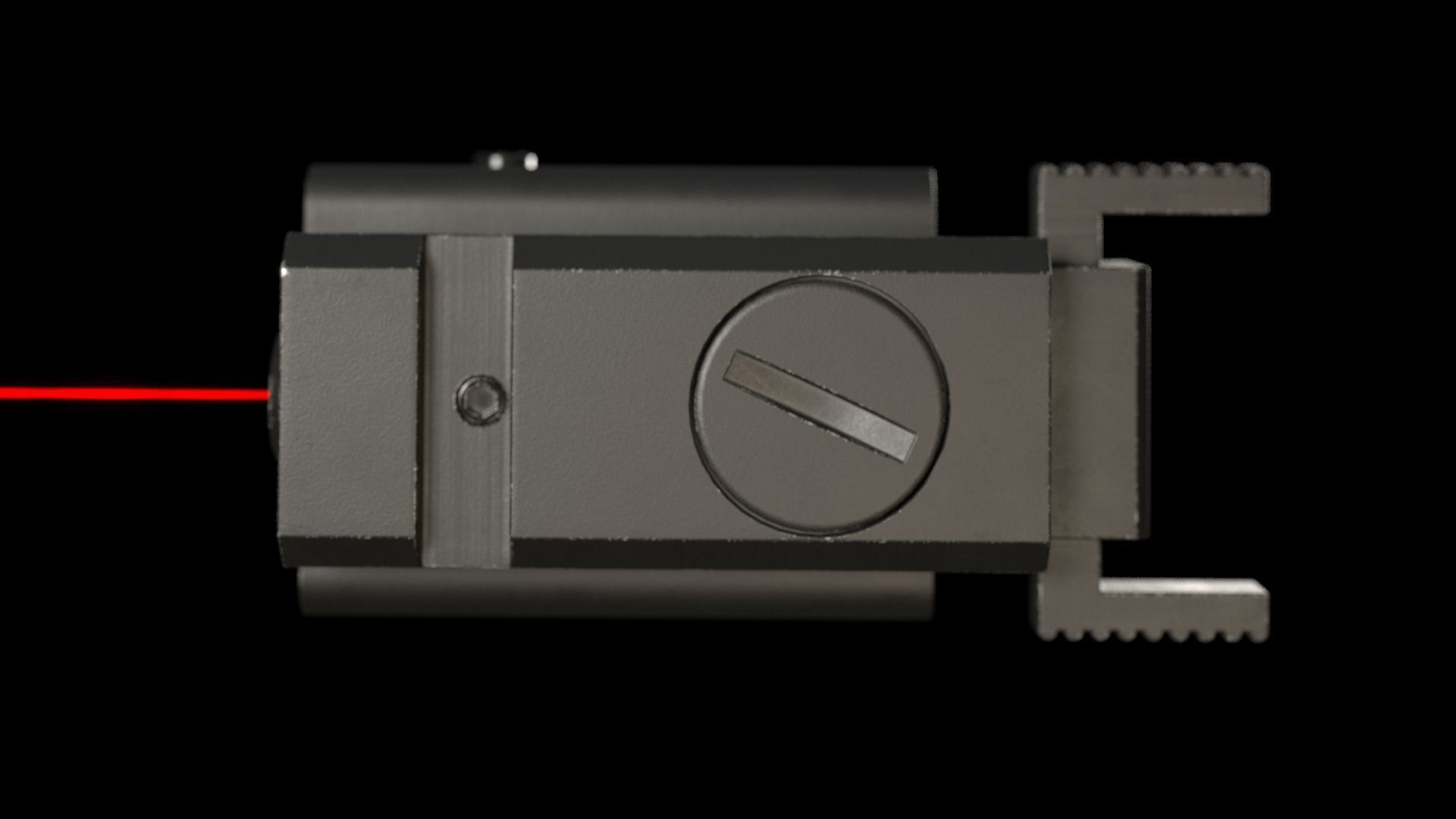 Tactical Red Dot Laser Sight 3D model_6