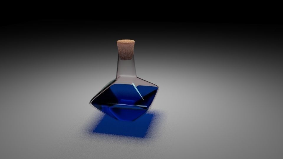 sorcerer desk Free low-poly 3D model_4