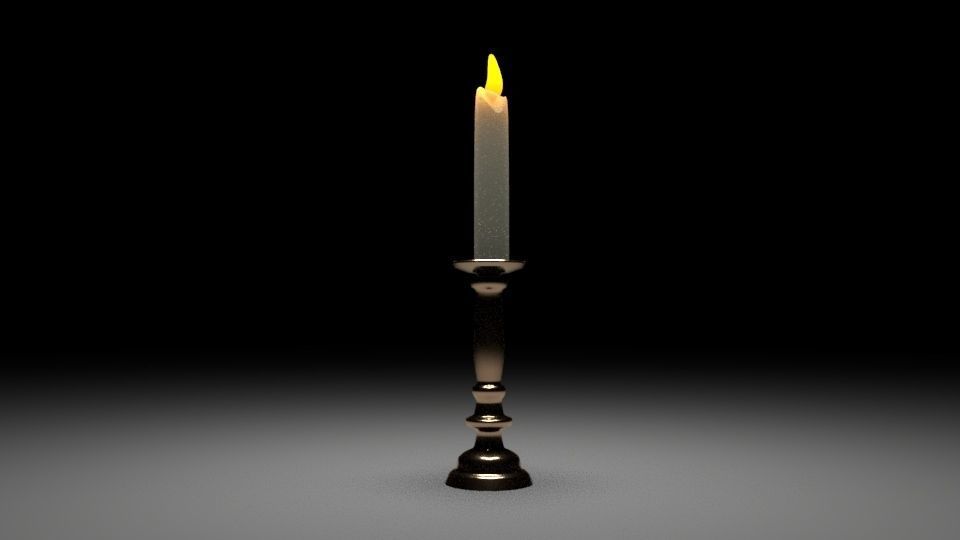 sorcerer desk Free low-poly 3D model_5