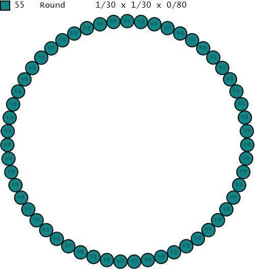 Ultra vision Circle pendant 3D print model_7