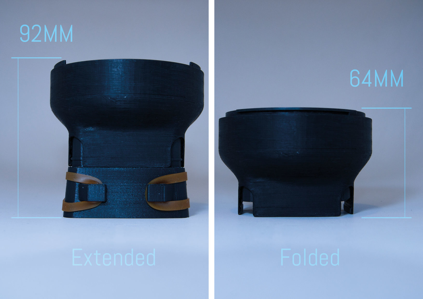 Adaptable Flash Grid for cameras 3D print model_5