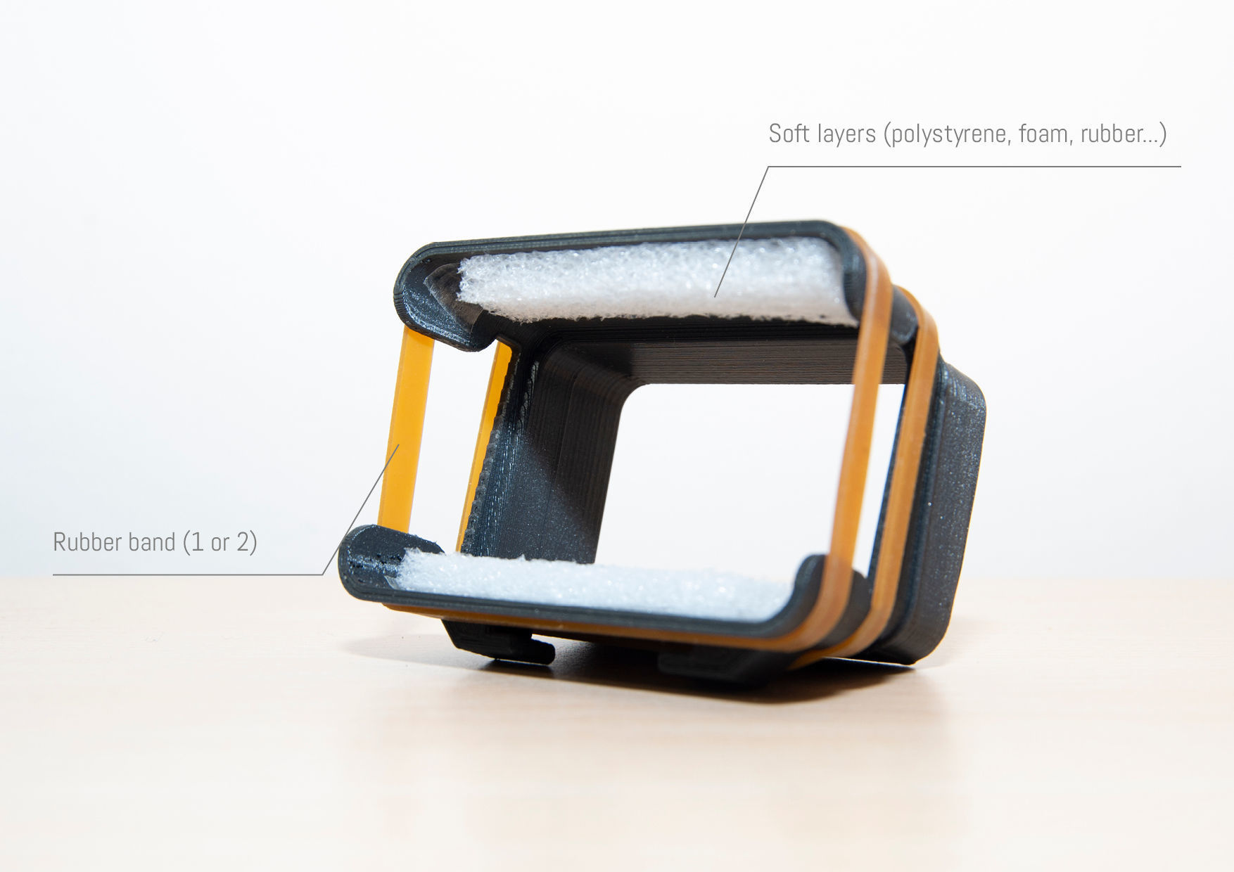 Adaptable Flash Grid for cameras 3D print model_3