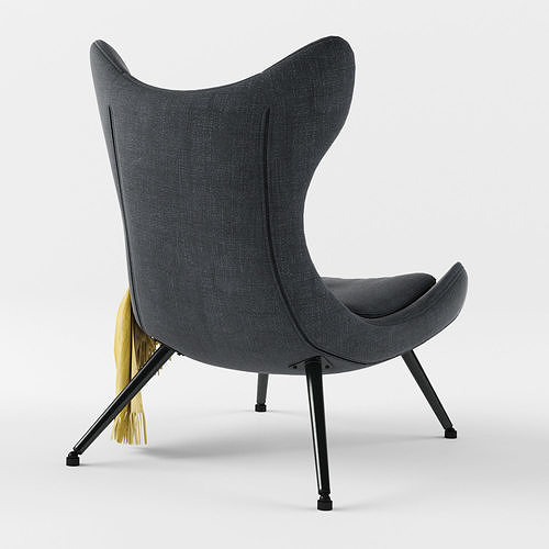 JYSK DAMSHOLTE armchair 3D model 3