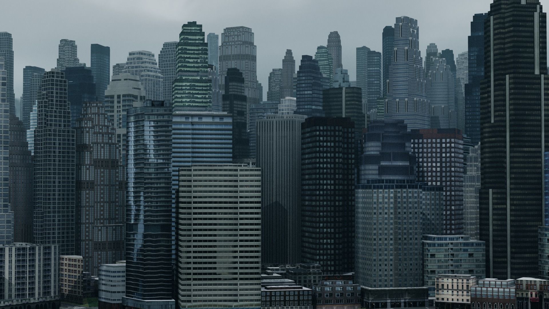 Real Time City 17 3D model_9