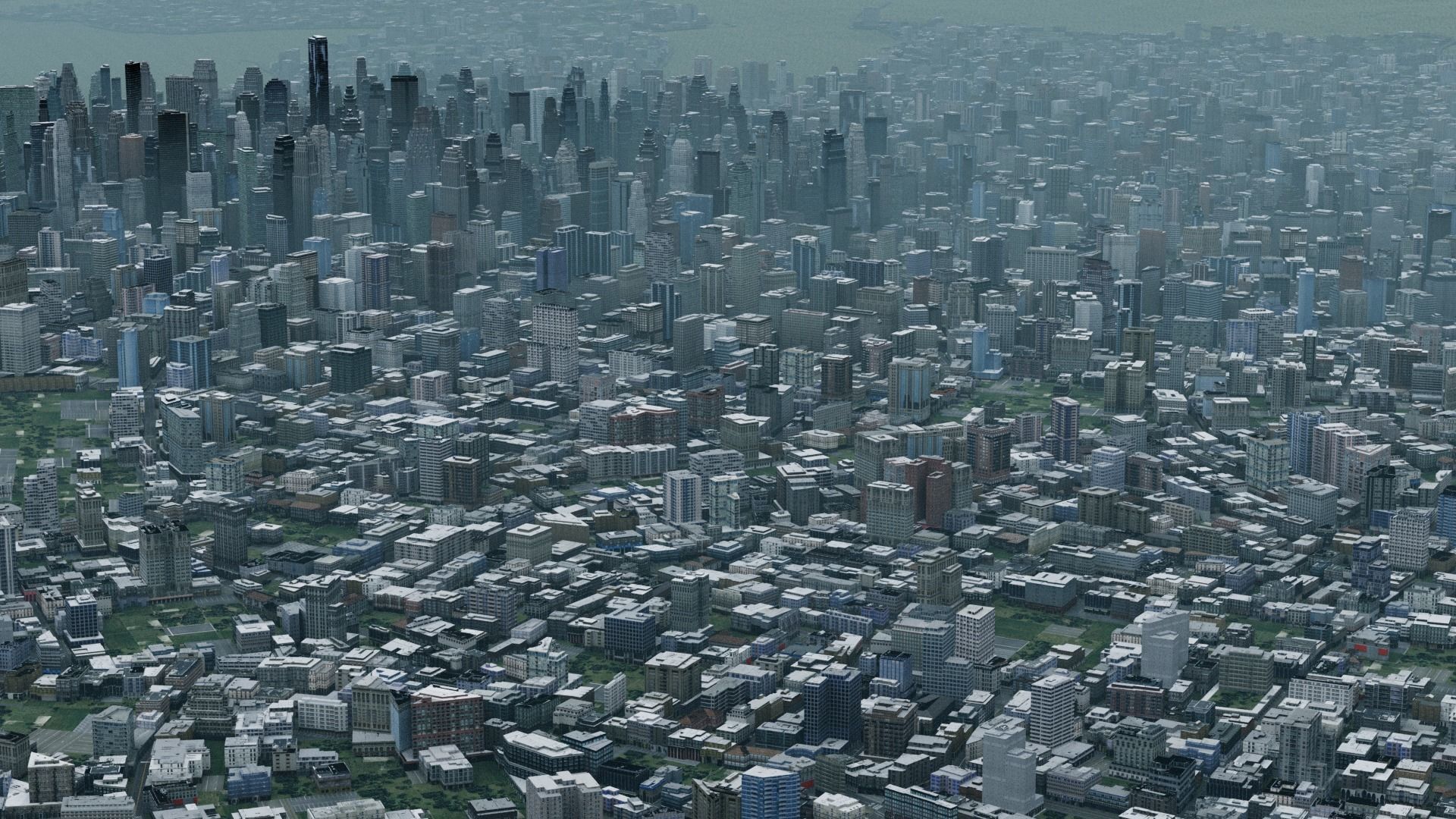 Real Time City 17 3D model_7