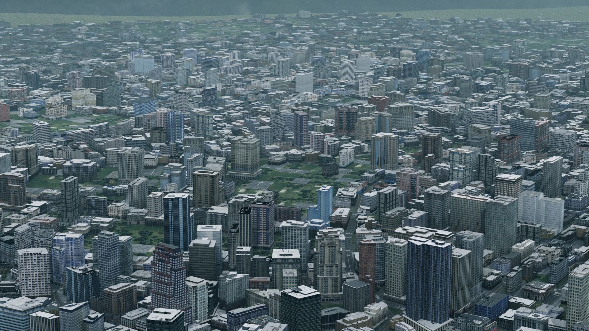 Real Time City 17 3D model_4