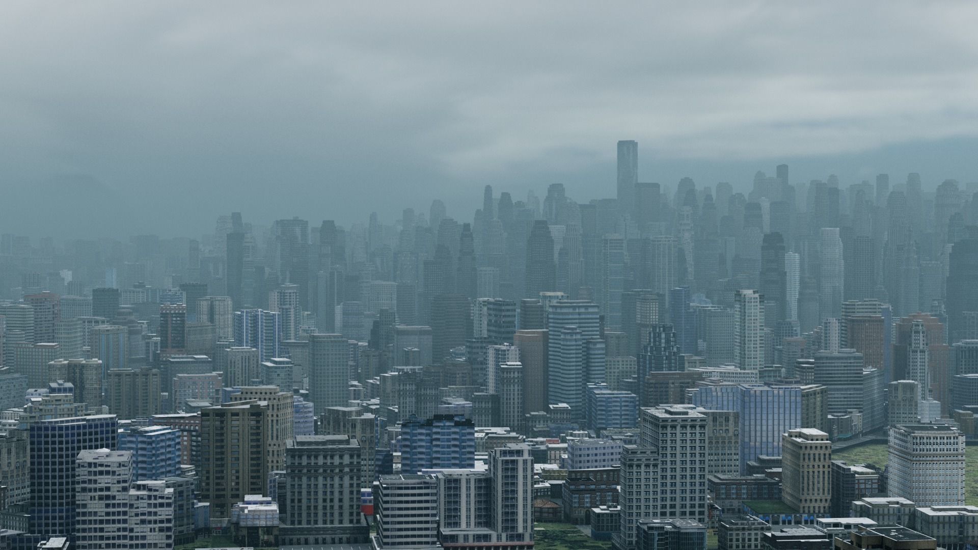 Real Time City 17 3D model_1