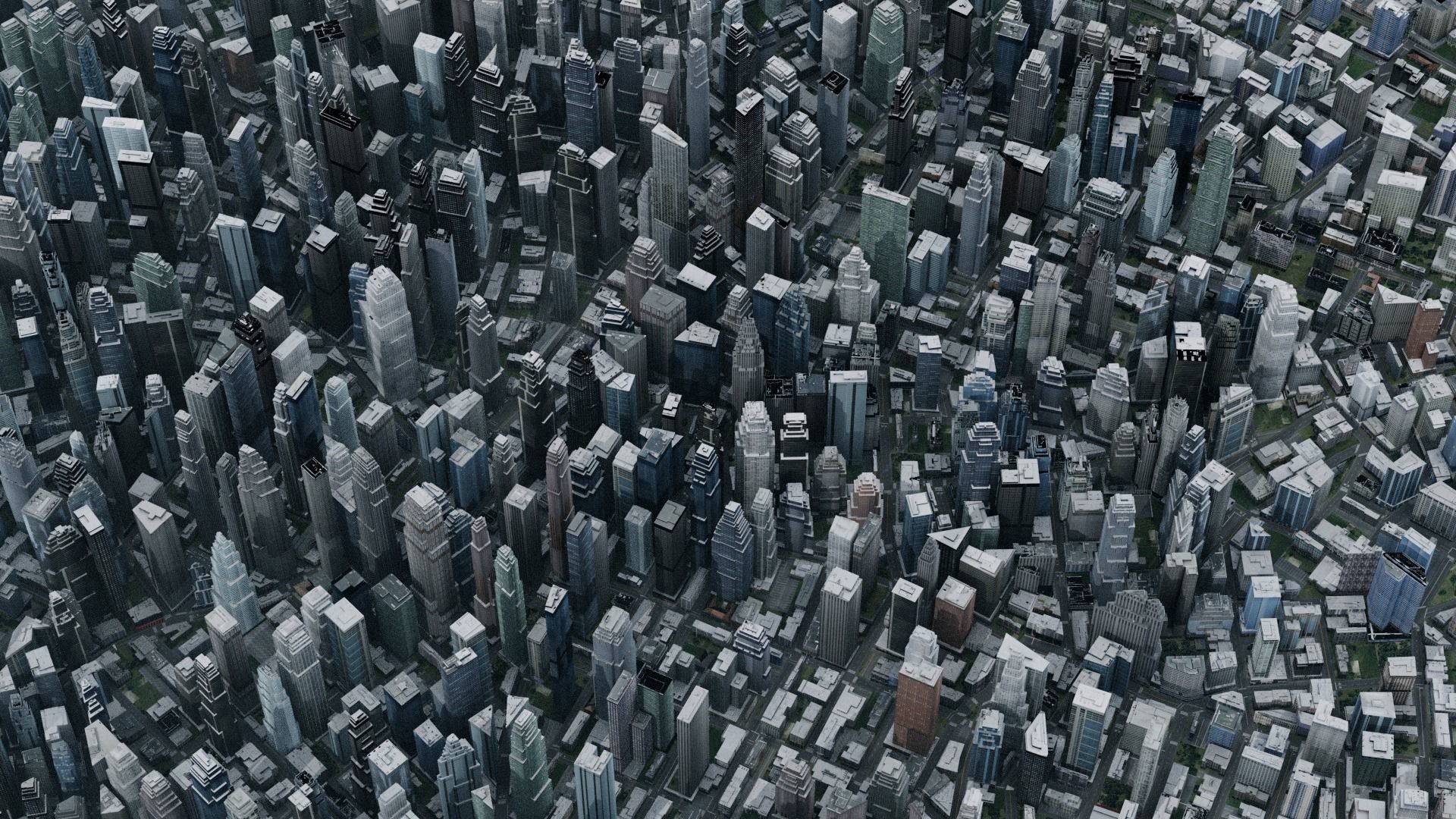 Real Time City 17 3D model_6