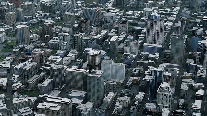 Real Time City 17 3D model 6